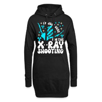 Radiologie Radiologe - Hoodie-Kleid - Schwarz - Vorne