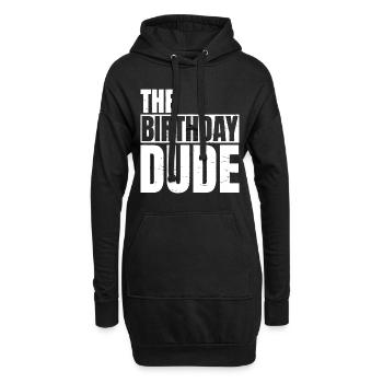 Le mec d’anniversaire | Fête d’anniversaire Appariement familial - Sweat-shirt à capuche long Femme - noir - Devant