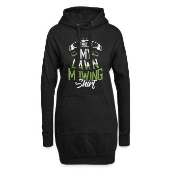 Ceci est mon idée de tonte de pelouse Tondeuse à gazon Design Gard - Sweat-shirt à capuche long Femme - noir - Devant