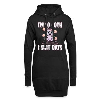 Satan Beelzebub Teufel Gothic Pentagram Mystisch - Hoodie-Kleid - Schwarz - Vorne