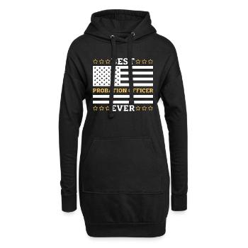 Best Probation Officer Ever Correctional Officer - Hoodie-Kleid - Schwarz - Vorne