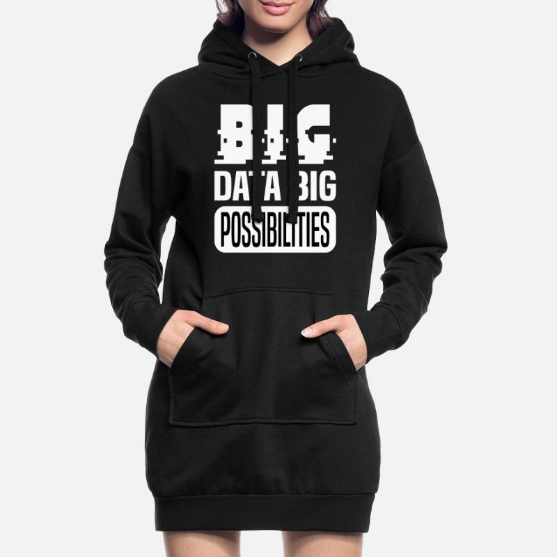 Internet Des Objets IOT Programmeur Admin IT Sweat-shirt à capuche long Femme