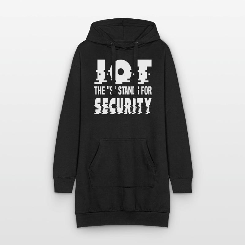 Internet Des Objets IOT Programmeur Admin IT Sweat-shirt à capuche long Femme