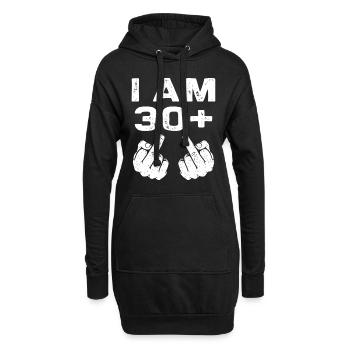 32. Geburtstagsfeier Vintage Retro 32 Jahre alte Männer - Hoodie-Kleid - Schwarz - Vorne