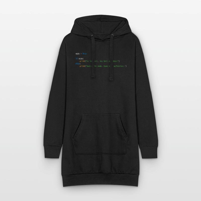 Programmierer Informatiker Nerd Softwareingenieur Hoodie-Kleid
