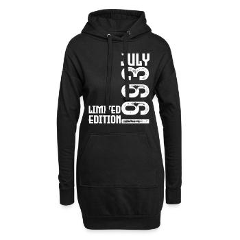 Geschenk Juli 1993. Jubiläum Juli 1993. - Hoodie-Kleid - Schwarz - Vorne