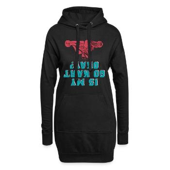 Kart Racing Is My Go Kart Ok Car Racing Karting - Sweat-shirt à capuche long Femme - noir - Devant