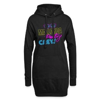 Malle Party Crew - Hoodie-Kleid - Schwarz - Vorne