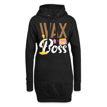 Cute Esthetician Skincare - Hoodie-Kleid - Schwarz - Vorne