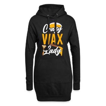 Cute Esthetician Skincare - Hoodie-Kleid - Schwarz - Vorne