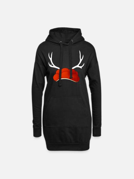 Schwarzwald Schwarzwälder Baden-Württemberg - Hoodie-Kleid - Schwarz