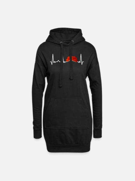 Schwarzwald Schwarzwälder Baden-Württemberg - Hoodie-Kleid - Schwarz