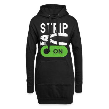 Electrician Electronics Technician - Hoodie Dress - black - Front