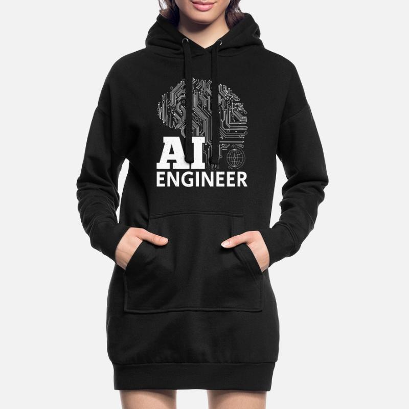 Artificial Intelligence Engineer - AI Engineer Hoodie-Kleid