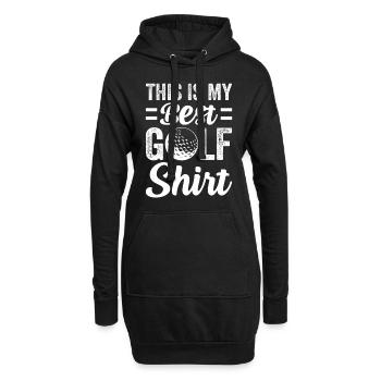 C’est ma meilleure chemise de golf - Golfeur Joueur de golf - Sweat-shirt à capuche long Femme - noir - Devant