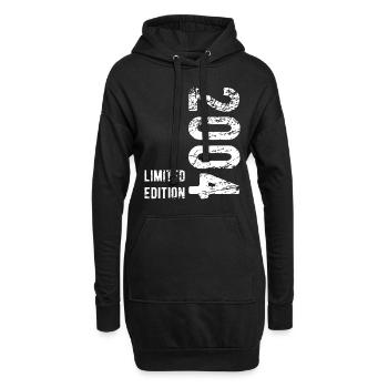 19 Jahre alte Geschenke 2004 Limitierte Auflage 19. - Hoodie-Kleid - Schwarz - Vorne