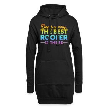 Don't Worry The Best Roofer Is There - Roofing - Hoodie-Kleid - Schwarz - Vorne