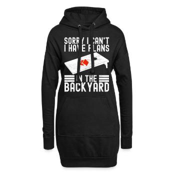 Cornhole Player Cornhole Board - Hoodie Dress - black - Front