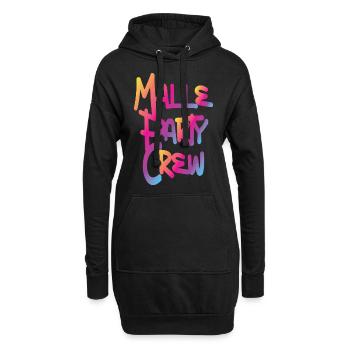 Malle Party Crew - Hoodie-Kleid - Schwarz - Vorne