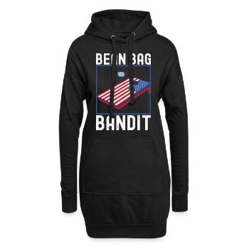 Cornhole Player Cornhole Board - Hoodie Dress - black - Front