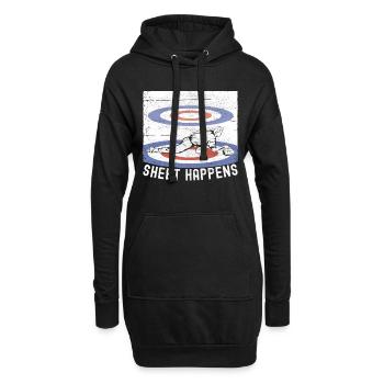 Cornhole Player Cornhole Board - Hoodie Dress - black - Front
