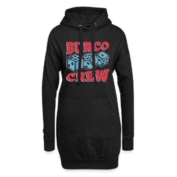Bunco Crew adore Game Night Dices Bunco Squad - Sweat-shirt à capuche long Femme - noir - Devant