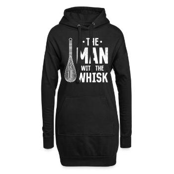 The Man With The Wisk Culinary Man Restaurant & Ki - Hoodie-Kleid - Schwarz - Vorne
