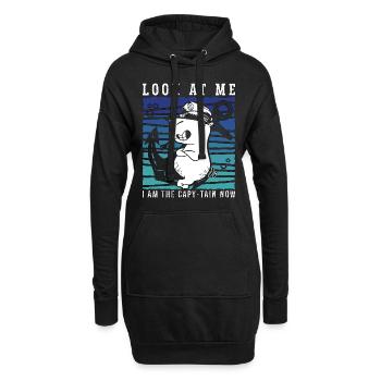 Capybara Look At Me I Am The Large Rodent Lover - Hoodie-Kleid - Schwarz - Vorne