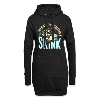 Skinks Who Are You Calling A Skink Reptile Owner - Hoodie-Kleid - Schwarz - Vorne