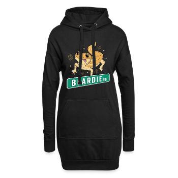 Bearded Dragon Beardie Reptile Owner Lizard Lover - Hoodie-Kleid - Schwarz - Vorne