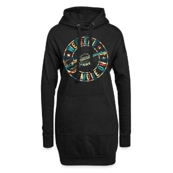 Weekend Mode On Violin Instrument Violins Lover Mu - Hoodie-Kleid - Schwarz - Vorne