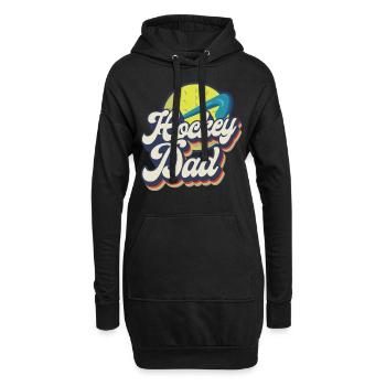 Field Hockey Dad Retro Hockey Dad - Hoodie-Kleid - Schwarz - Vorne