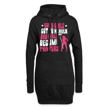 House Painter Decorator Female - Hoodie-Kleid - Schwarz - Vorne