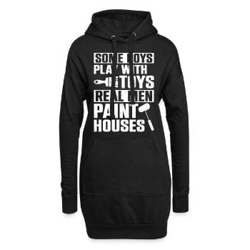 House Painter Decorator Some Boys - Hoodie-Kleid - Schwarz - Vorne
