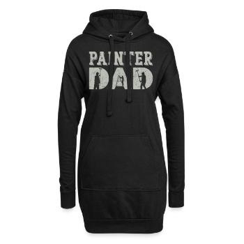 House Painter Decorator Painter - Hoodie-Kleid - Schwarz - Vorne