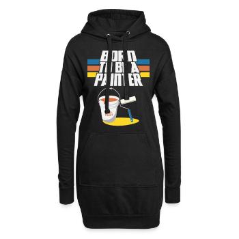 House Painter Decorator Born To Be - Hoodie-Kleid - Schwarz - Vorne