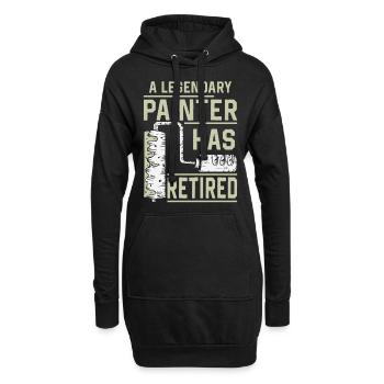 House Painter Decorator Retirement - Hoodie Dress - black - Front
