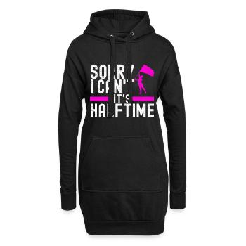 Drapeau agitant la fanfare garde de couleur - Sweat-shirt à capuche long Femme - noir - Devant