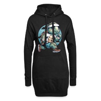 Jogging Runner Cadeau Marathon Semi-Marathon - Sweat-shirt à capuche long Femme - noir - Devant