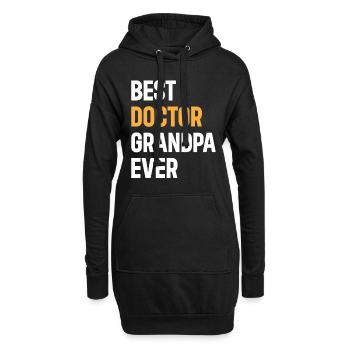 Best Doctor Grandpa Ever - Hospital Doctor Grandpa - Hoodie-Kleid - Schwarz - Vorne