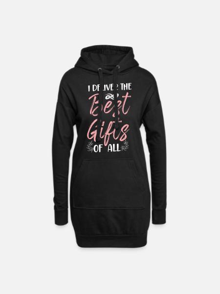 LD Labour And Delivery Nurse - Hoodie-Kleid - Schwarz