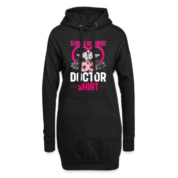 This Is My Best Doctor Shirt Doctor Hospital Docto - Hoodie-Kleid - Schwarz - Vorne