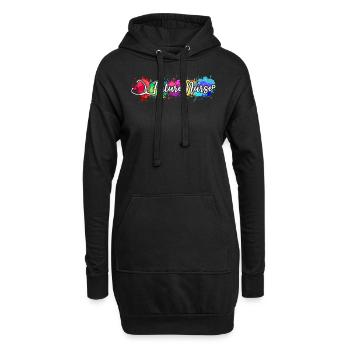 Future Nurse Infirmière pour tout-petits - Sweat-shirt à capuche long Femme - noir - Devant
