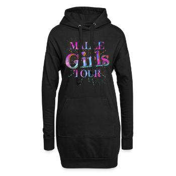 Malle Girls Tour - Hoodie-Kleid - Schwarz - Vorne