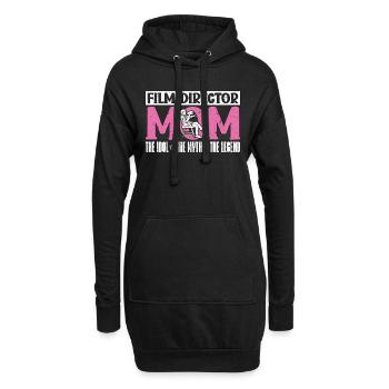 Film Director Mom The Idol The Myth The Filmmaker - Hoodie-Kleid - Schwarz - Vorne