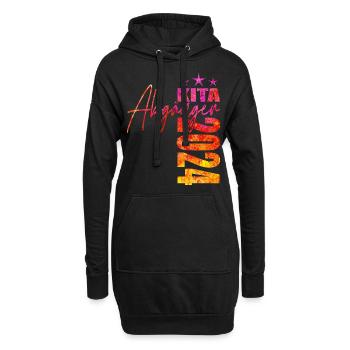 Kita Abgänger 2024 - Hoodie-Kleid - Schwarz - Vorne
