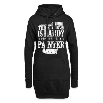 House Painter Decorator Think Your - Hoodie-Kleid - Schwarz - Vorne