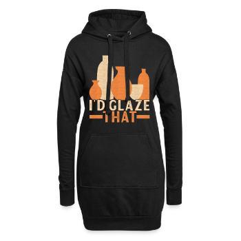 Töpfern Töpfer - Hoodie-Kleid - Schwarz - Vorne