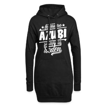 Ich bin dieser legendäre Azubi von dem alle reden - Hoodie-Kleid - Schwarz - Vorne