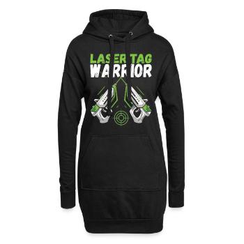 Laser Tag Anniversaire Laser Tag Joueur - Sweat-shirt à capuche long Femme - noir - Devant